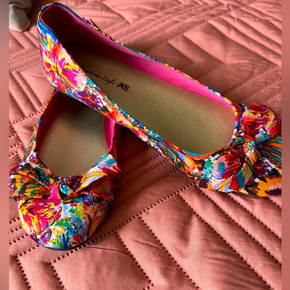 Flower flats size 7